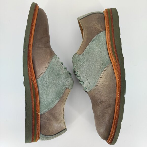Cole Haan Vibram Men\'s Size 9.5M US Leather Brown Oxford Shoes Casual C12028 main image 10